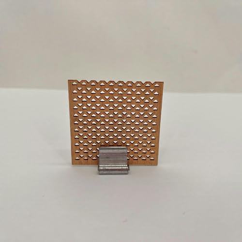 UYSSJTGAZ 4 Sets 36–100 mm große Hohle Holzdochte zur Kerzenherstellung mit Metalldochthalter, rauchfreie Sojakerzendochte, Crackle-Holzdochte(40 * 40mm) von UYSSJTGAZ