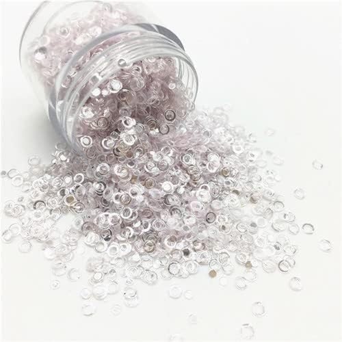 Dekorative Pailletten, Näh-Pailletten, Pailletten zum Nähen, Doppel-Pailletten, 5 mm, Kreisring, 3 mm, runde Punktform, lose Pailletten für Nagelkunst, Damen, Nageldekoration, Nähen, Kinder Dekorative Pailletten, Näh-Pailletten, Pailletten zum Nähen, Doppel-Pailletten, 5 mm, Kreisring, 3 mm, runde Punktform, lose Pailletten für Nagelkunst, Damen, Nageldekoration, Nähen, Kinder von UYUME