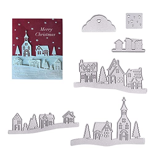UYUYong Stanzschablone Scrapbooking Metall Prägeschablonen Stanzschablonen Haus Form Stanzformen Schneiden Cutting Dies für DIY Album Scrapbooking Karten Deko Kinderpuzzle UYUYong Stanzschablone Scrapbooking Metall Prägeschablonen Stanzschablonen Haus Form Stanzformen Schneiden Cutting Dies für DIY Album Scrapbooking Karten Deko Kinderpuzzle von UYUYong