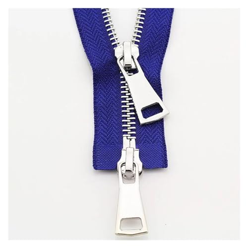 Nylon-Reißverschlüsse, Reißverschlüsse, 2 Stück, 70/90 cm, doppelköpfiger Metallreißverschluss, Jackenmantel-Reißverschluss, DIY-Handarbeit, offener Schwanz, Zwei-Wege-Reißverschluss, Zubehör(Royal Bl Nylon-Reißverschlüsse, Reißverschlüsse, 2 Stück, 70/90 cm, doppelköpfiger Metallreißverschluss, Jackenmantel-Reißverschluss, DIY-Handarbeit, offener Schwanz, Zwei-Wege-Reißverschluss, Zubehör(Royal Bl von UZAMIRLEX