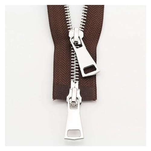 Nylon-Reißverschlüsse, Reißverschlüsse, 2 Stück, 70/90 cm, doppelköpfiger Metallreißverschluss, Jackenmantel-Reißverschluss, DIY-Handarbeit, offener Schwanz, Zwei-Wege-Reißverschluss, Zubehör(Coffee,9 Nylon-Reißverschlüsse, Reißverschlüsse, 2 Stück, 70/90 cm, doppelköpfiger Metallreißverschluss, Jackenmantel-Reißverschluss, DIY-Handarbeit, offener Schwanz, Zwei-Wege-Reißverschluss, Zubehör(Coffee,9 von UZAMIRLEX