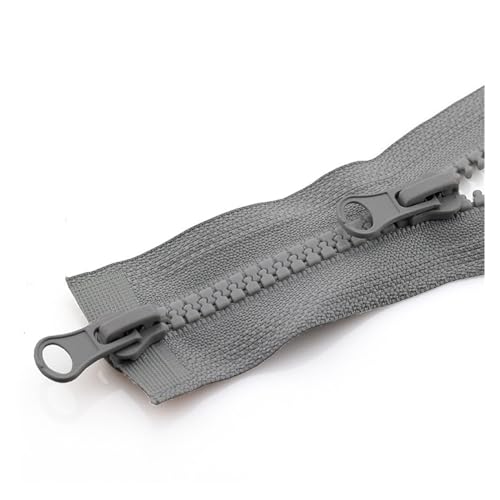 Nylon-Reißverschlüsse, Reißverschlüsse, 5 Stück, 80/90/100/120/150 cm, doppelter Schieber-Reißverschluss, offenes Ende, automatische Verriegelung, zweiseitiger doppelter offener Reißverschluss for Näh Nylon-Reißverschlüsse, Reißverschlüsse, 5 Stück, 80/90/100/120/150 cm, doppelter Schieber-Reißverschluss, offenes Ende, automatische Verriegelung, zweiseitiger doppelter offener Reißverschluss for Näh von UZAMIRLEX