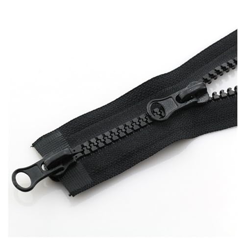 Nylon-Reißverschlüsse, Reißverschlüsse, 5 Stück, 80/90/100/120/150 cm, doppelter Schieber-Reißverschluss, offenes Ende, automatische Verriegelung, zweiseitiger doppelter offener Reißverschluss for Näh Nylon-Reißverschlüsse, Reißverschlüsse, 5 Stück, 80/90/100/120/150 cm, doppelter Schieber-Reißverschluss, offenes Ende, automatische Verriegelung, zweiseitiger doppelter offener Reißverschluss for Näh von UZAMIRLEX