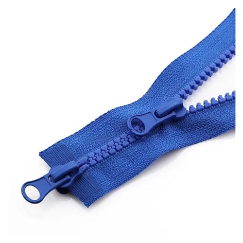 Nylon-Reißverschlüsse, Reißverschlüsse, 80/90 cm, Doppelschieber, offener Reißverschluss, Jacken-Reißverschluss, Schloss for Heimwerker, Handarbeit, Näh-Reißverschluss, Dekorationszubehör(Blue,80CM-5# Nylon-Reißverschlüsse, Reißverschlüsse, 80/90 cm, Doppelschieber, offener Reißverschluss, Jacken-Reißverschluss, Schloss for Heimwerker, Handarbeit, Näh-Reißverschluss, Dekorationszubehör(Blue,80CM-5# von UZAMIRLEX