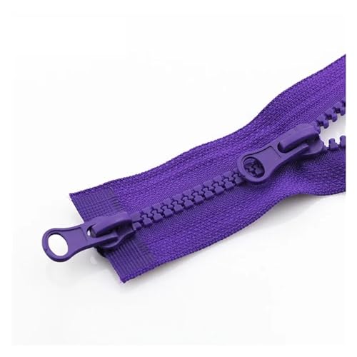 Nylon-Reißverschlüsse, Reißverschlüsse, 80/90 cm, Doppelschieber, offener Reißverschluss, Jacken-Reißverschluss, Schloss for Heimwerker, Handarbeit, Näh-Reißverschluss, Dekorationszubehör(Purple,90CM- Nylon-Reißverschlüsse, Reißverschlüsse, 80/90 cm, Doppelschieber, offener Reißverschluss, Jacken-Reißverschluss, Schloss for Heimwerker, Handarbeit, Näh-Reißverschluss, Dekorationszubehör(Purple,90CM- von UZAMIRLEX