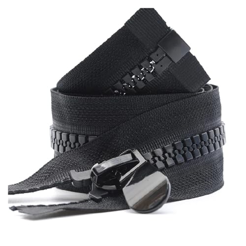 Nylon-Reißverschlüsse, Reißverschlüsse, Reißverschluss, schwarz, weiß, offener Reißverschluss, Doppelschieber, Jackenmantel, for Selbermachen, Nähen, Kleidung, Zelt, Markisenreißverschlüsse(Black sing Nylon-Reißverschlüsse, Reißverschlüsse, Reißverschluss, schwarz, weiß, offener Reißverschluss, Doppelschieber, Jackenmantel, for Selbermachen, Nähen, Kleidung, Zelt, Markisenreißverschlüsse(Black sing von UZAMIRLEX