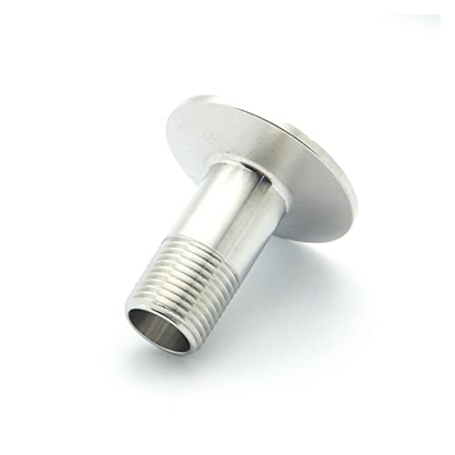 UZAMIRLEX Gewindereduzierstück Rohr, 3/8 Zoll BSP männlich x 34 mm Zwinge Außendurchmesser, Sanitäranschluss, Rohrverschraubung aus Edelstahl 304, 0,75 Zoll UZAMIRLEX Gewindereduzierstück Rohr, 3/8 Zoll BSP männlich x 34 mm Zwinge Außendurchmesser, Sanitäranschluss, Rohrverschraubung aus Edelstahl 304, 0,75 Zoll von UZAMIRLEX
