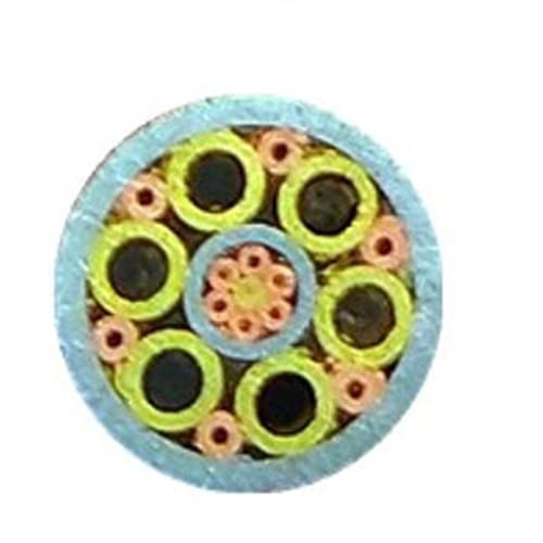 UZAMIRLEX Mosaik-Stiftnieten, Mosaikstift Nieten Griff Schraube Messing Stahl Kupfer 6mm Durchmesser Multicolor(No.15) von UZAMIRLEX