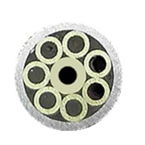 UZAMIRLEX Mosaik-Stiftnieten, Mosaikstift Nieten Griff Schraube Messing Stahl Kupfer 6mm Durchmesser Multicolor(No.16) von UZAMIRLEX