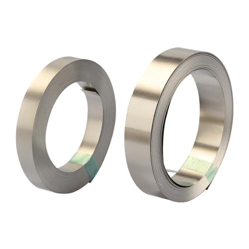 UZAMIRLEX Nickel Streifen, Li 2 stücke 10 Meter Li-Ionen-Batterie Vernickelt Streifen Stecker Punkt Schweiß Maschine Batterie Schweißer Band(0.3mmx25mmx10m) von UZAMIRLEX