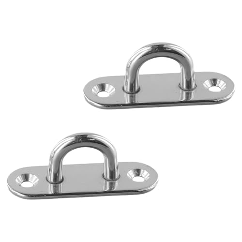 UZAMIRLEX Quadratische Pad-Ösenplatte, 2Pcs Montieren Wand U Boot Decke Aufhänger Ring Garage Design Form Pad Auge Platte UZAMIRLEX Quadratische Pad-Ösenplatte, 2Pcs Montieren Wand U Boot Decke Aufhänger Ring Garage Design Form Pad Auge Platte von UZAMIRLEX