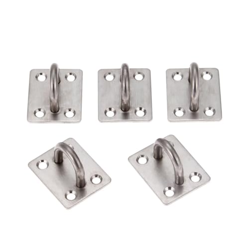 UZAMIRLEX Quadratische Pad-Ösenplatte, 5Pcs Auge Platte Deck Tür Schnalle U-Förmigen Decke Montieren Aufhänger 46x36mm Pad Auge Platte UZAMIRLEX Quadratische Pad-Ösenplatte, 5Pcs Auge Platte Deck Tür Schnalle U-Förmigen Decke Montieren Aufhänger 46x36mm Pad Auge Platte von UZAMIRLEX