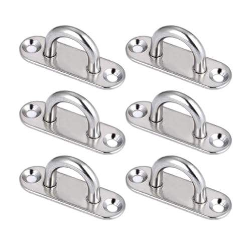 UZAMIRLEX Quadratische Pad-Ösenplatte, Augplatte, rechteckiges Pad, Augplatte, Metall, Nagelring, Haken, Hardware, 6 Stück, 5 mm UZAMIRLEX Quadratische Pad-Ösenplatte, Augplatte, rechteckiges Pad, Augplatte, Metall, Nagelring, Haken, Hardware, 6 Stück, 5 mm von UZAMIRLEX