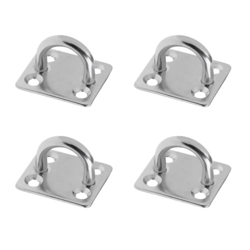UZAMIRLEX Quadratische Pad-Ösenplatte, Ösenplatte, Schattenring, Schlaufe, Haken, Wandmontage, for Segel, Segelboot, 5 mm, 4 Stück UZAMIRLEX Quadratische Pad-Ösenplatte, Ösenplatte, Schattenring, Schlaufe, Haken, Wandmontage, for Segel, Segelboot, 5 mm, 4 Stück von UZAMIRLEX
