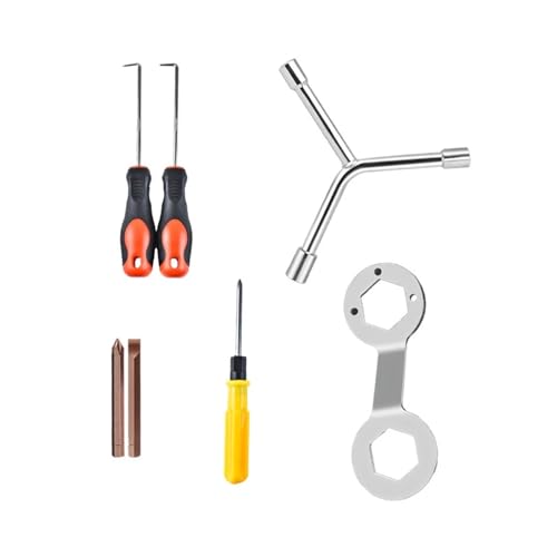 UZAMIRLEX Steckschlüssel, 7-teiliges Werkzeugset Demontagewerkzeug-Set DIY Wartung 3-in-1 Schraubenschlüssel Chrom-Vanadium-Stahl UZAMIRLEX Steckschlüssel, 7-teiliges Werkzeugset Demontagewerkzeug-Set DIY Wartung 3-in-1 Schraubenschlüssel Chrom-Vanadium-Stahl von UZAMIRLEX