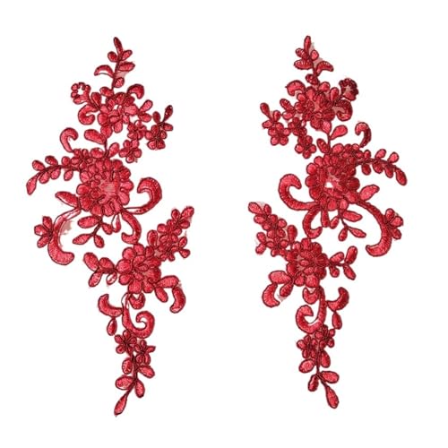 UZAMIRLEX Stickerei Spitze Applique Patches, DIY Ausschnitt Nähen Dekoration Handwerk Kleid Hochzeit Kleid Zubehör(7) von UZAMIRLEX