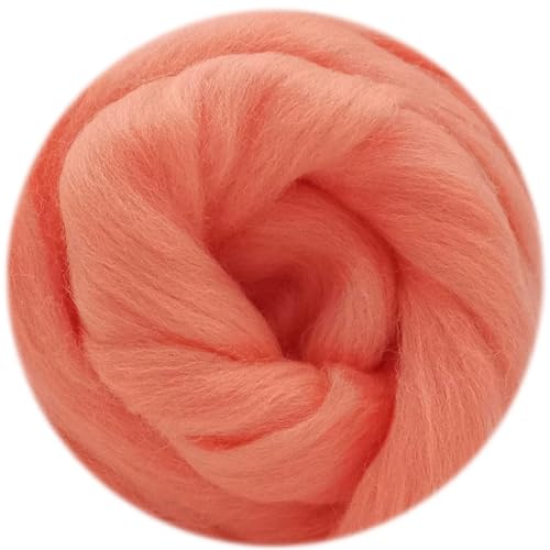 UZAMIRLEX Wolle zum Nadelfilzen, Nadelfilzwolle, gemischt, natürlich, 100 g, Mehrfarbig, for Bastelarbeiten(100g-23) von UZAMIRLEX