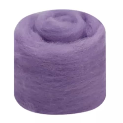 UZAMIRLEX Wolle zum Nadelfilzen, Nadelfilzwolle Roving Multicolor Mehrere Größen 3er-Pack(28,10g) von UZAMIRLEX