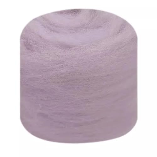 UZAMIRLEX Wolle zum Nadelfilzen, Nadelfilzwolle Roving Multicolor Mehrere Größen 3er-Pack(55,50g) von UZAMIRLEX