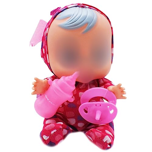 Cry Puppe Muñeca De Simulación 3D Interaktive Puppe Die Echte Kullertränen Weint. Mit Haaren Zum Stylen, Wechselbarer Kleidung Und Accessoires Spielzeug Und Geschenk Für Kinder von UZSXHJ