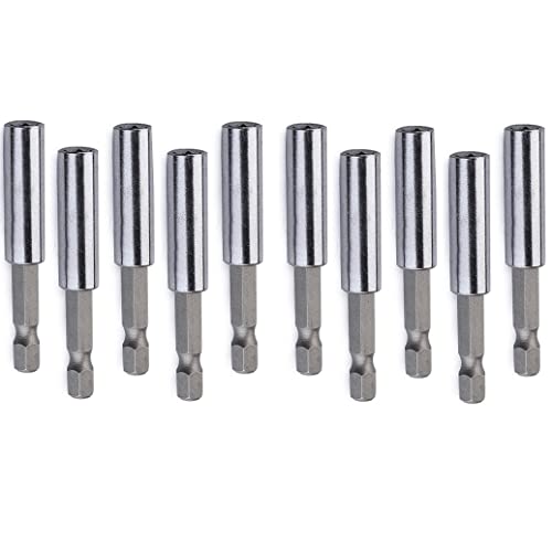 10-teiliger Bit Halter Set Magnetic 60mm,1/4 Zoll Verlängerung für Akku Schraubendreher 10-teiliger Bit Halter Set Magnetic 60mm,1/4 Zoll Verlängerung für Akku Schraubendreher von Uacen