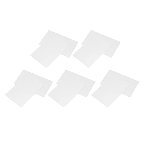 Uadme 50 Blatt Metall-Busin-Kartenrohlinge, Wärmetransfer-Aluminiumkarten, Perlweiß, Bastelbedarf für individuelle Namenskarten und Designs Uadme 50 Blatt Metall-Busin-Kartenrohlinge, Wärmetransfer-Aluminiumkarten, Perlweiß, Bastelbedarf für individuelle Namenskarten und Designs von Uadme
