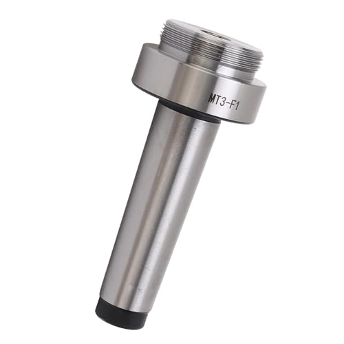 Uadme Bohrkopf MT3, Arbor Adapter, MT3-1-1/2-18UNF-M12 Pleueladapter aus Kohlenstoffstahl für Drehmaschinen, Vielseitiges Fräswerkzeug, Präzises Bohren Uadme Bohrkopf MT3, Arbor Adapter, MT3-1-1/2-18UNF-M12 Pleueladapter aus Kohlenstoffstahl für Drehmaschinen, Vielseitiges Fräswerkzeug, Präzises Bohren von Uadme
