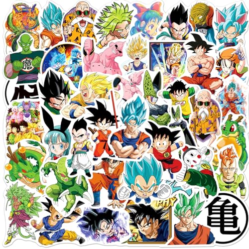 100 PCS Dragon Sticker, Dragon Aufkleber, Anime Sticker, Ubephant Cartoon Anime Stickers, für Kinder Motorrad Fahrrad Skateboard Gepäck von Ubephant