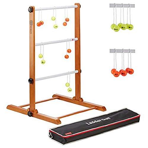 Ubergames Profi Soft Spielleiter Wurfspiel, Laddergolf Orange Gelb Bolas Ubergames Profi Soft Spielleiter Wurfspiel, Laddergolf Orange Gelb Bolas von Ubergames