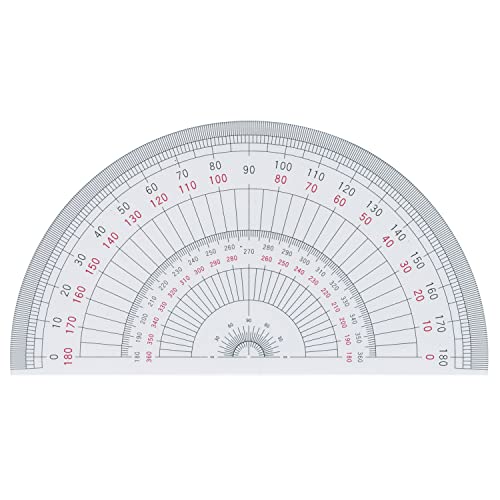 Uchida halbkreisf?rmige Winkelmesser 18cm 1-822-0104 (Japan-Import) von Uchida drawing instrument