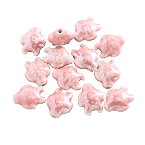 10 Stück Keramik-Schildkröten-Perlen, Abstandshalter für Schmuckherstellung, DIY, Armband, Halskette, Zubehör 10 Stück Keramik-Schildkröten-Perlen, Abstandshalter für Schmuckherstellung, DIY, Armband, Halskette, Zubehör von Uclac