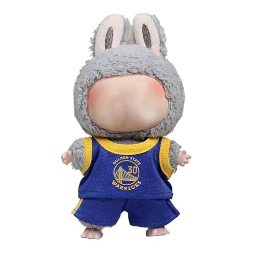 Basketball Kleidung für Puppen Zubehör, Stilvolles Kawaii Outfit Set Geeignet für 15cm/17cm Puppen, Puppenkleidungsset Ersatz Basketball Kleidung für Puppen Zubehör, Stilvolles Kawaii Outfit Set Geeignet für 15cm/17cm Puppen, Puppenkleidungsset Ersatz von Uclac