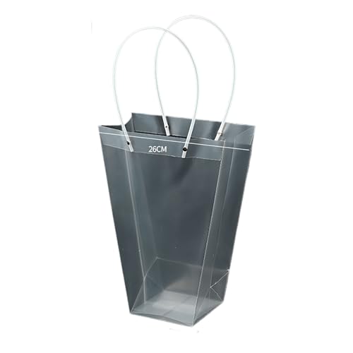 Hiwhale Trapezbeutel, groß, mittel und klein, transparent, geeignet für Blumenstraußbeutel und Blumenversorgung, für große Geschenke und Blumentüten Hiwhale Trapezbeutel, groß, mittel und klein, transparent, geeignet für Blumenstraußbeutel und Blumenversorgung, für große Geschenke und Blumentüten von Uclac