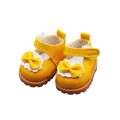 Kawaii Prinzessin Puppenschuhe Zubehör, kompatibel mit 15cm/17cm Puppen, Dress Up Hüte Kleidung Schuhe Ersatz für Puppe (Puppe nicht enthalten) von Uclac