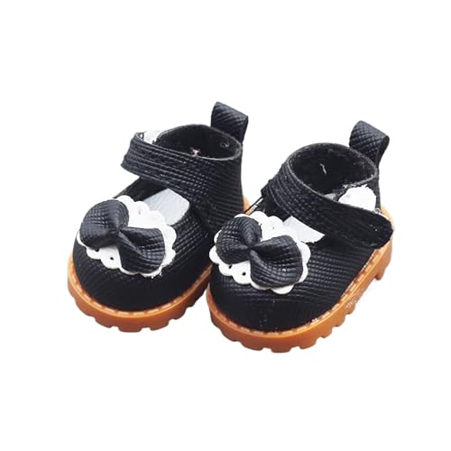 Kawaii Prinzessin Puppenschuhe Zubehör, kompatibel mit 15cm/17cm Puppen, Dress Up Hüte Kleidung Schuhe Ersatz für Puppe (Puppe nicht enthalten) von Uclac