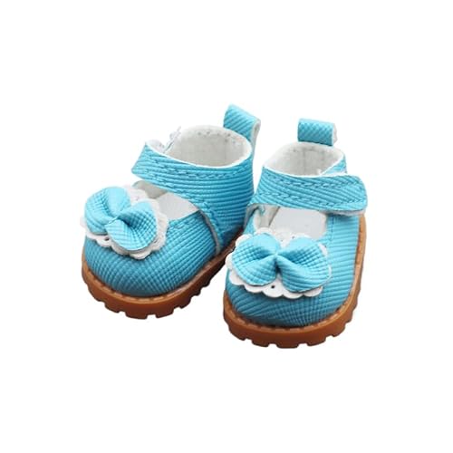 Kawaii Prinzessin Puppenschuhe Zubehör, kompatibel mit 15cm/17cm Puppen, Dress Up Hüte Kleidung Schuhe Ersatz für Puppe (Puppe nicht enthalten) von Uclac