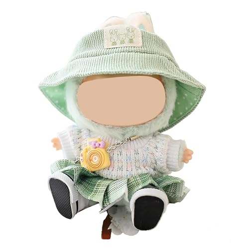 Kleidung für Puppen, 5-teilig, modisch schick, Kawaii Ropa Para, Outfit-Set, perfektes Ersatz-Set für 15 cm und 17 cm große Puppen Kleidung für Puppen, 5-teilig, modisch schick, Kawaii Ropa Para, Outfit-Set, perfektes Ersatz-Set für 15 cm und 17 cm große Puppen von Uclac