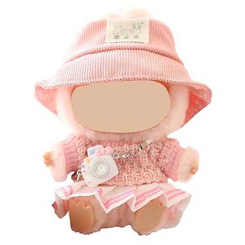 Kleidung für Puppen, 5-teilig, modisch schick, Kawaii Ropa Para, Outfit-Set, perfektes Ersatz-Set für 15 cm und 17 cm große Puppen Kleidung für Puppen, 5-teilig, modisch schick, Kawaii Ropa Para, Outfit-Set, perfektes Ersatz-Set für 15 cm und 17 cm große Puppen von Uclac