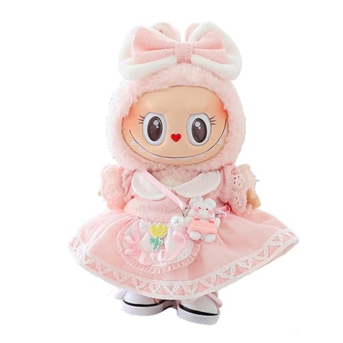Kleidung & Outfit Set für 15cm 17cm Labubu, Luxus Chic Puppenkleidungsset 6 Stück, Puppenkleidungsset Ersatz für Kleid, um Puppen zu beeindrucken Kleidung & Outfit Set für 15cm 17cm Labubu, Luxus Chic Puppenkleidungsset 6 Stück, Puppenkleidungsset Ersatz für Kleid, um Puppen zu beeindrucken von Uclac