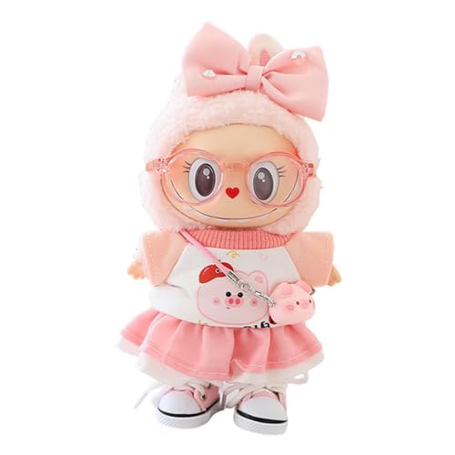 Kleidung & Outfit Set für 15cm 17cm Labubu, Luxus Chic Puppenkleidungsset 6 Stück, Puppenkleidungsset Ersatz für Kleid, um Puppen zu beeindrucken Kleidung & Outfit Set für 15cm 17cm Labubu, Luxus Chic Puppenkleidungsset 6 Stück, Puppenkleidungsset Ersatz für Kleid, um Puppen zu beeindrucken von Uclac