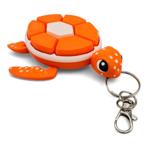 Schildkrötenklicker, 3D-Schlüsselanhänger, sensorische Figuren, Schlüsselanhänger, Desktop-Klicker, mechanische Tasten für Stress- und Angstlinderung Schildkrötenklicker, 3D-Schlüsselanhänger, sensorische Figuren, Schlüsselanhänger, Desktop-Klicker, mechanische Tasten für Stress- und Angstlinderung von Uclac