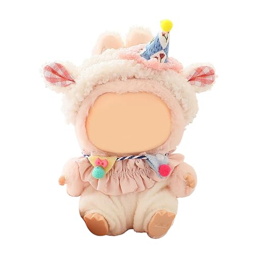 Stilvolles Kawaii Outfit Set für 15cm 17cm Puppen, Premium Kleidung und Zubehör, Puppenkleidung Ersatzset, kompatibel mit beliebten Puppengrößen Stilvolles Kawaii Outfit Set für 15cm 17cm Puppen, Premium Kleidung und Zubehör, Puppenkleidung Ersatzset, kompatibel mit beliebten Puppengrößen von Uclac