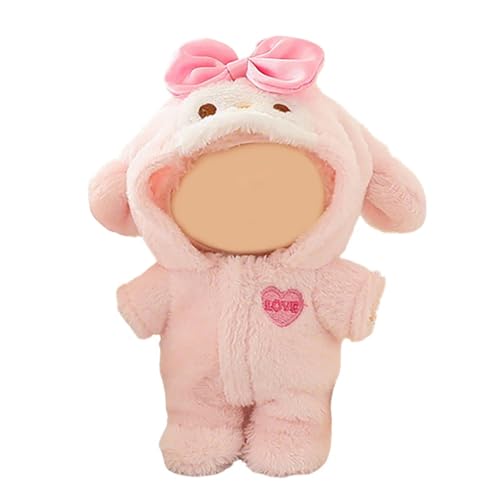 Stilvolles Kawaii Outfit Set für 15cm 17cm Puppen, Premium Kleidung und Zubehör, Puppenkleidung Ersatzset, kompatibel mit beliebten Puppengrößen Stilvolles Kawaii Outfit Set für 15cm 17cm Puppen, Premium Kleidung und Zubehör, Puppenkleidung Ersatzset, kompatibel mit beliebten Puppengrößen von Uclac