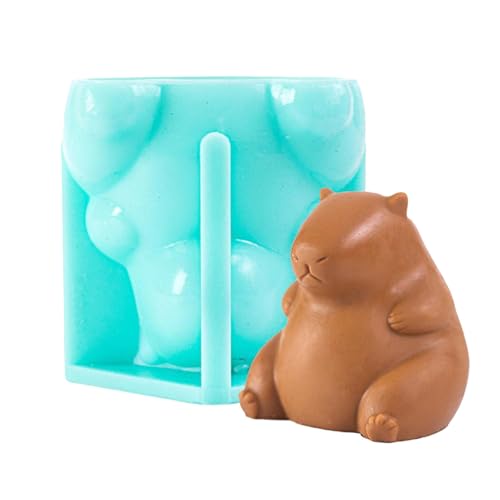 Süße Capybara-Form, Tierförmige Kerzenform, Silikon-Capybara-Form für Kuchen, Eis, Mousse, Backwerkzeug Süße Capybara-Form, Tierförmige Kerzenform, Silikon-Capybara-Form für Kuchen, Eis, Mousse, Backwerkzeug von Uclac