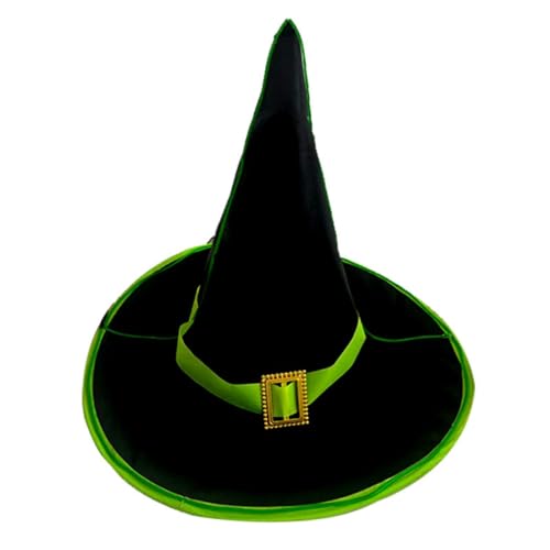 Uclac Männliche und weibliche Kinder Leuchtender Hut Spielzeug Flexibel Halloween Hexenhut mit LED-Beleuchtung für Mottopartys Foto Requisiten von Uclac