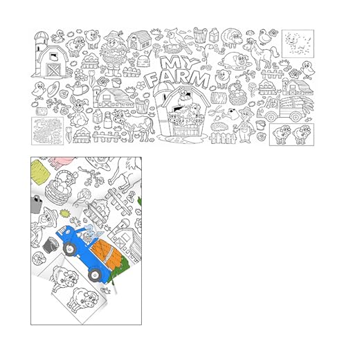 Uclac Riesige Einweg-Tischdecke für Kinder, rechteckiges Blanko-Poster für Geburtstagsfeiern, Klassenzimmer Handwerk und Dekorationszubehör, 76,2 x 183,9 cm Uclac Riesige Einweg-Tischdecke für Kinder, rechteckiges Blanko-Poster für Geburtstagsfeiern, Klassenzimmer Handwerk und Dekorationszubehör, 76,2 x 183,9 cm von Uclac