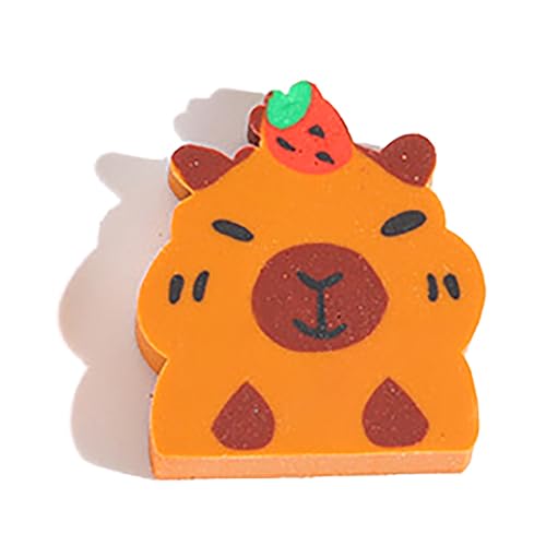 50 Stück kreative Radiergummis mit Tiermotiven, bezauberndes Capybara-Design, perfekt für Bürobedarf und Schreibwaren für Studenten 50 Stück kreative Radiergummis mit Tiermotiven, bezauberndes Capybara-Design, perfekt für Bürobedarf und Schreibwaren für Studenten von Ucuse