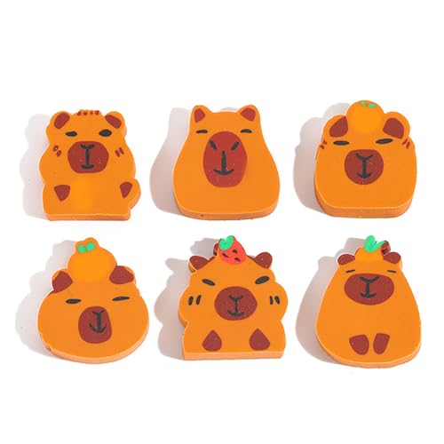 50 Stück kreative Radiergummis mit Tiermotiven, bezauberndes Capybara-Design, perfekt für Bürobedarf und Schreibwaren für Studenten 50 Stück kreative Radiergummis mit Tiermotiven, bezauberndes Capybara-Design, perfekt für Bürobedarf und Schreibwaren für Studenten von Ucuse