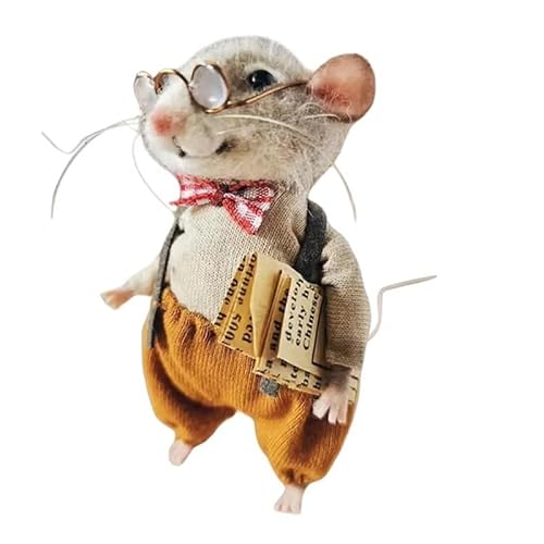 Niedliche Nadelfilzmaus, Weihnachtsmaus, Wollfilzmaus, niedliche Filzmäuse, Figur für Halloween, Weihnachtsdekoration, Nadelfilz, Weihnachtspuppendekorationen Niedliche Nadelfilzmaus, Weihnachtsmaus, Wollfilzmaus, niedliche Filzmäuse, Figur für Halloween, Weihnachtsdekoration, Nadelfilz, Weihnachtspuppendekorationen von Ucuse