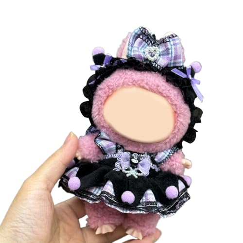 Puppenkleidungsset und Outfit-Set für 17 cm große Puppen, 17 cm, handgefertigte Sets mit Zubehör, luxuriöse, schicke Puppenkleidung und Stilpaket zum Verkleiden, einzigartiger Stil, nur Kleidung (ohne Puppenkleidungsset und Outfit-Set für 17 cm große Puppen, 17 cm, handgefertigte Sets mit Zubehör, luxuriöse, schicke Puppenkleidung und Stilpaket zum Verkleiden, einzigartiger Stil, nur Kleidung (ohne von Ucuse